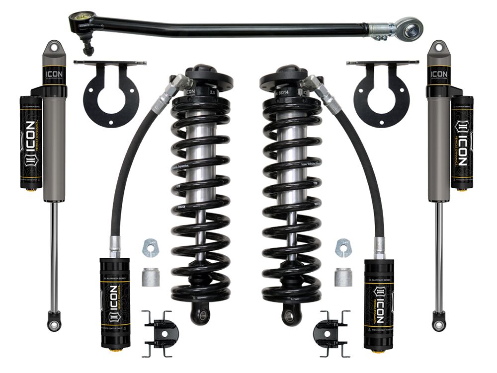 2.5-3" 2017-2022 Ford F250/F350 4wd Coilover Conversion Lift Kit by ICON Vehicle Dynamics - Stage 3