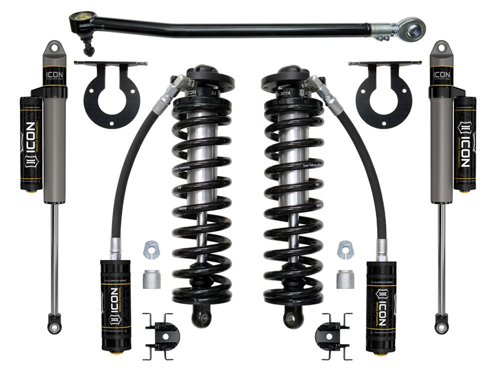 2.5-3" 2017-2023 Ford F250/F350 4wd Coilover Conversion Lift Kit by ICON Vehicle Dynamics - Stage 3