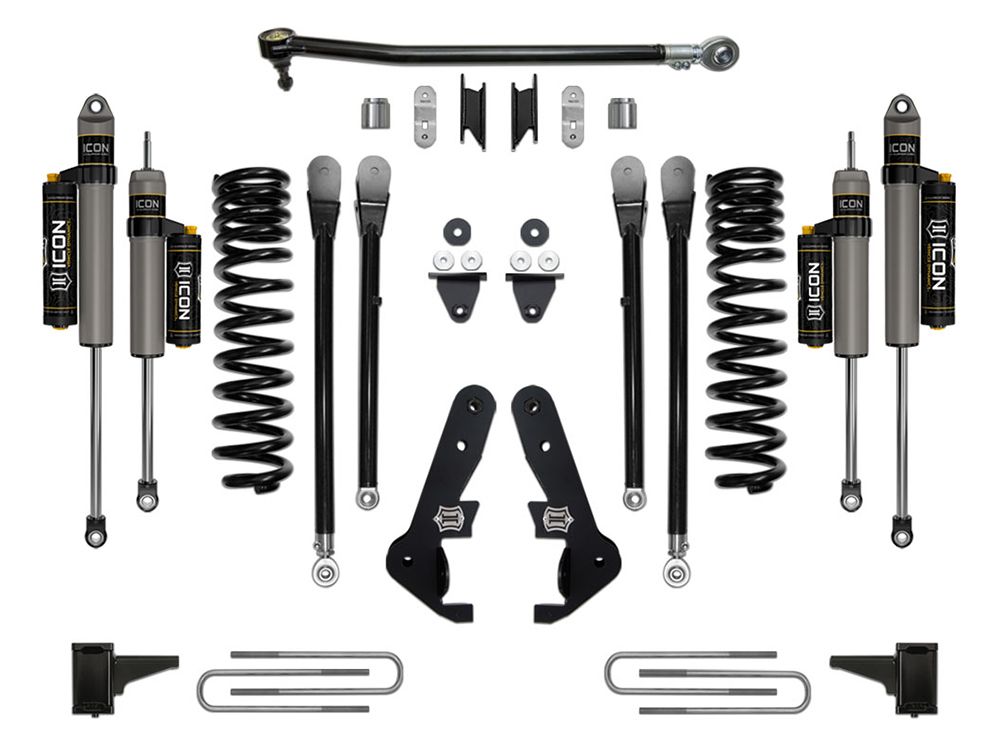 4.5" 2020-2022 Ford F250/F350 4wd Lift Kit by ICON Vehicle Dynamics - Stage 4 (with 4-Link Conversion Kit)