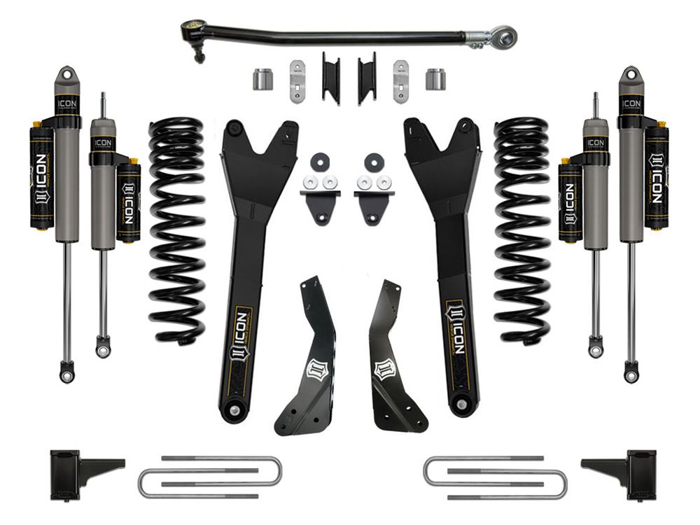 4.5" 2020-2022 Ford F250/F350 4wd Lift Kit by ICON Vehicle Dynamics - Stage 4 (with Radius Arms)