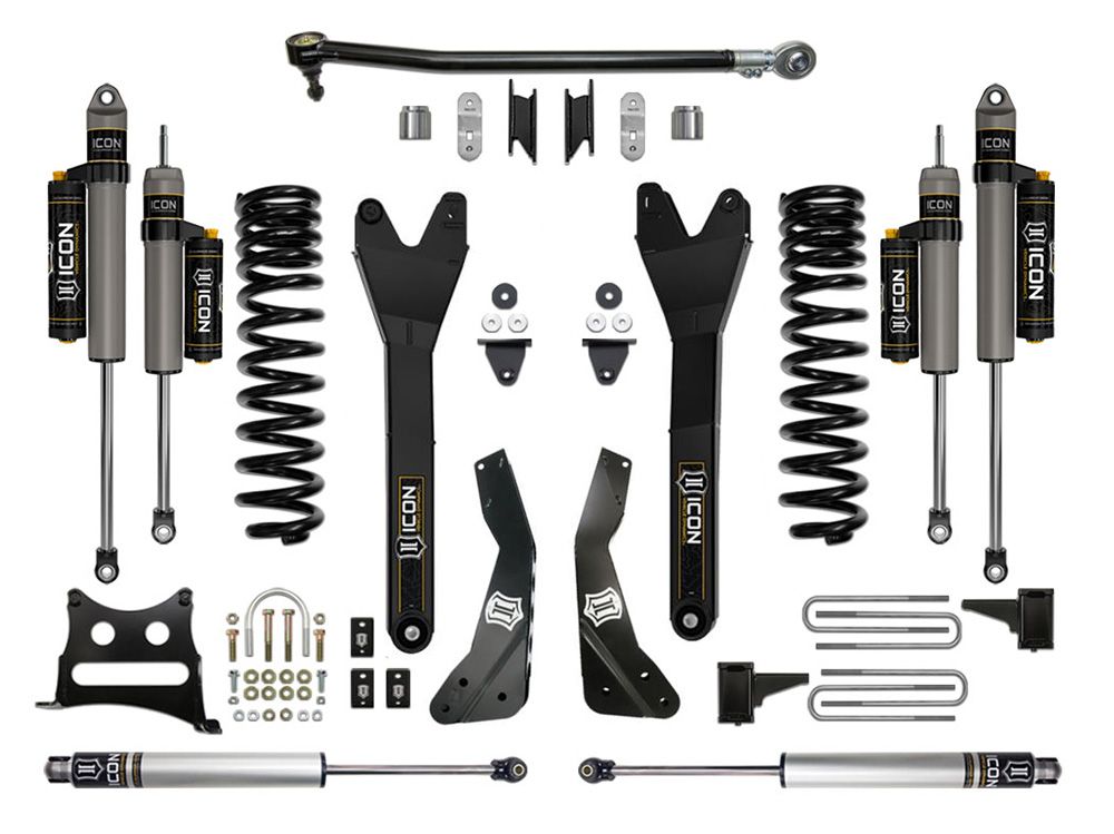 4.5" 2020-2022 Ford F250/F350 4wd Lift Kit by ICON Vehicle Dynamics - Stage 5 (with Radius Arms)