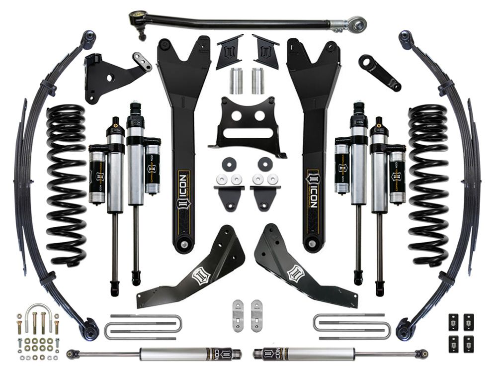 7" 2017-2022 Ford F250/F350 4wd Lift Kit by ICON Vehicle Dynamics - Stage 4 (with Radius Arms)