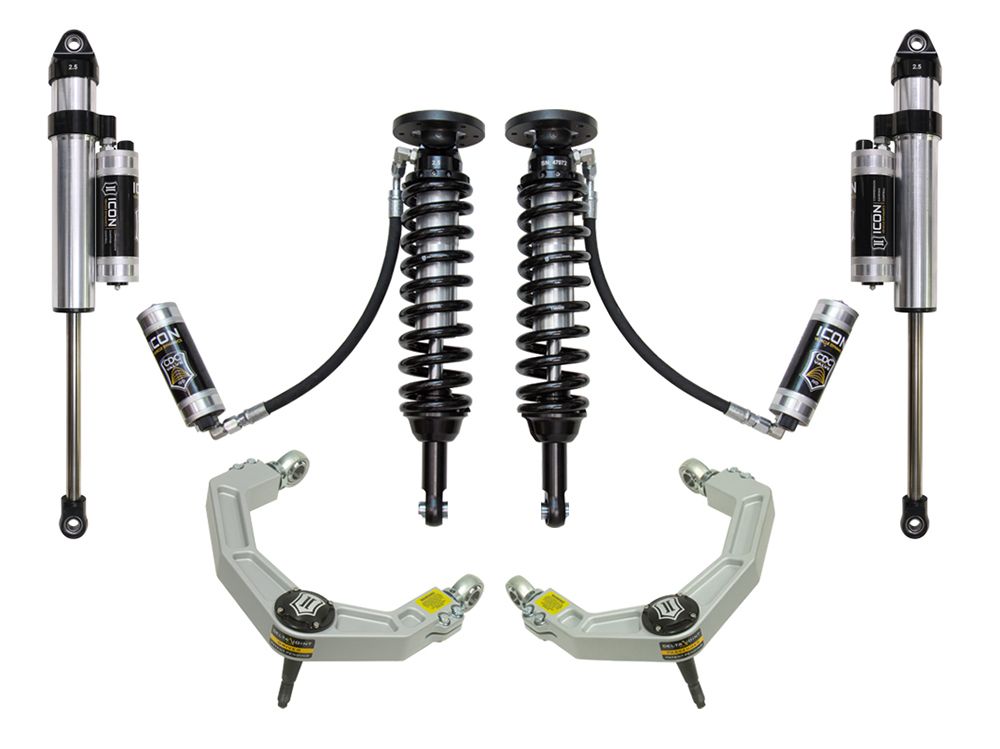 0-2.63" 2009-2013 Ford F150 4wd Coilover Lift Kit by ICON Vehicle Dynamics