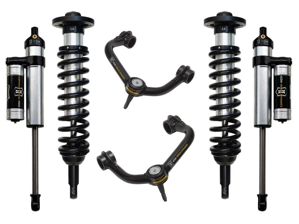 0-2.63" 2004-2008 Ford F150 4wd Coilover Lift Kit by ICON Vehicle Dynamics - Stage 3