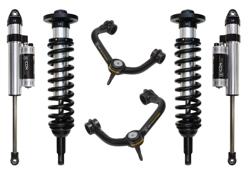 0-2.63" 2004-2008 Ford F150 4wd Coilover Lift Kit by ICON Vehicle Dynamics - Stage 4