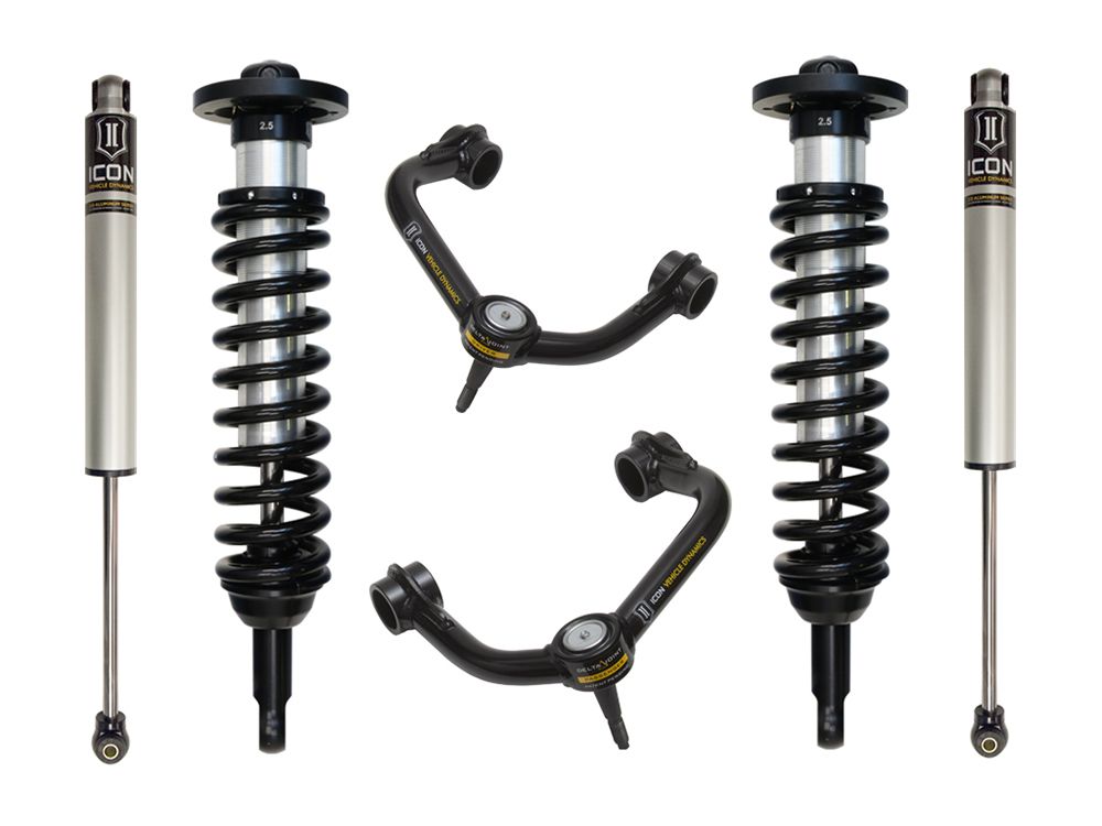 0-2.63" 2004-2008 Ford F150 2wd Coilover Lift Kit by ICON Vehicle Dynamics - Stage 2