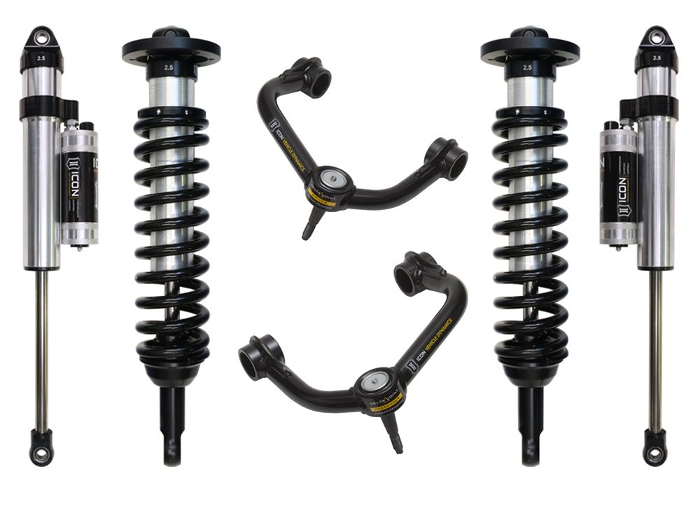 0-2.63" 2004-2008 Ford F150 2wd Coilover Lift Kit by ICON Vehicle Dynamics - Stage 3