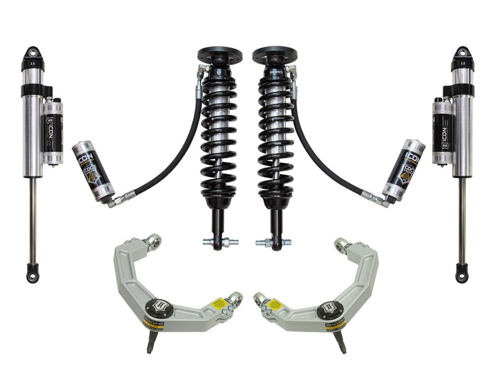 2-2.63" 2014 Ford F150 2wd Coilover Lift Kit by ICON Vehicle Dynamics