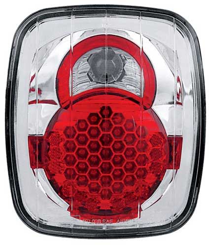 Wrangler 1987-2006 Jeep Tail Lights - IPC CWT-CE407C 