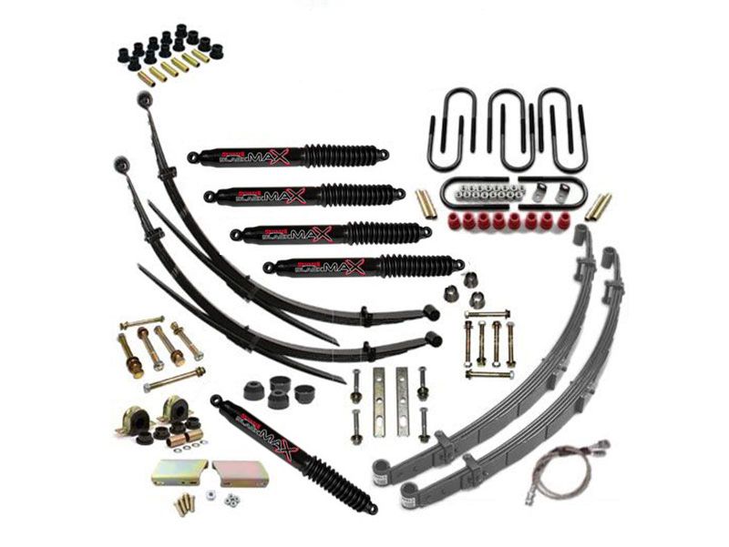 6" 1988-1991 Chevy Suburban 1/2 ton 4WD Premium Lift Kit w/ 56" Rr Springs by Jack-It