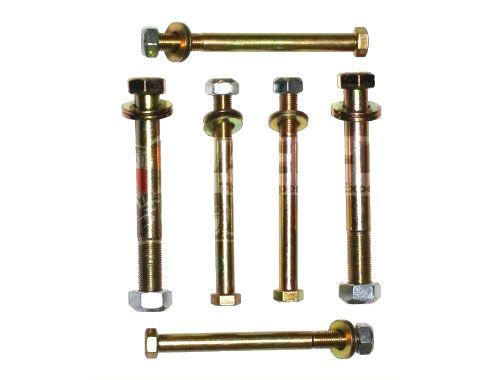 Pickup 1/2 ton, 3/4 ton and 1 ton 1967-1987 GMC 4WD - Front Spring Eye Bolt Kit by Jack-It