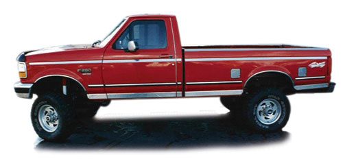 6" 1980-2/1987 Ford F250/F350 4WD Budget Lift Kit  by Jack-It