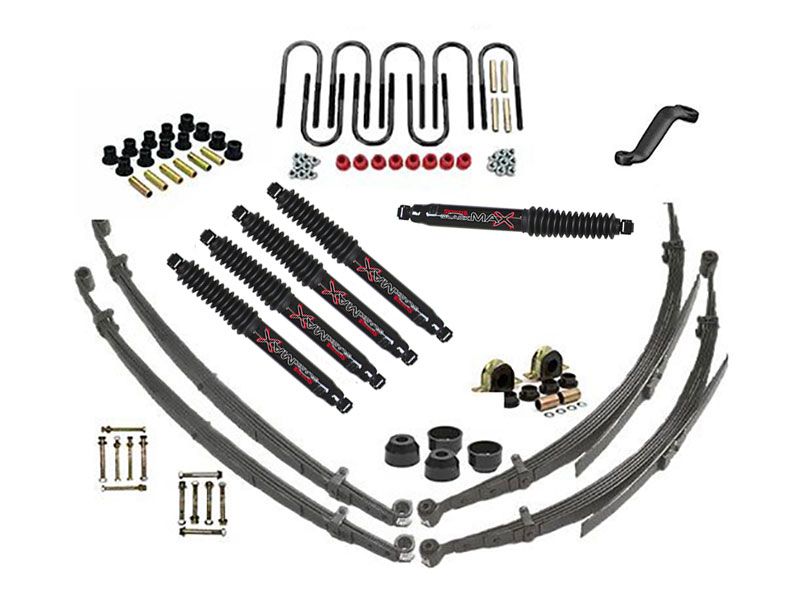 2.5" 1973-1987 Chevy Suburban 1/2 ton 4WD Premium Lift Kit (w/ 52" Rr Springs) by Jack-It