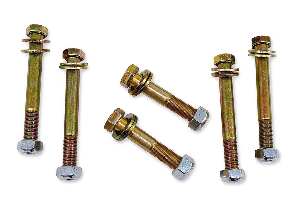 F150 1973-1996 Ford 4WD (w/3" wide springs) - Rear Leaf Spring Eye and Shackle Bolt Kit by Jack-It