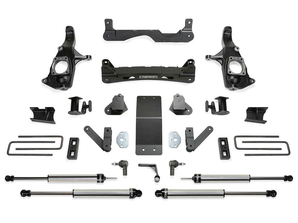 6" 2011-2019 GMC Sierra 2500HD 4WD Performance Lift Kit by Fabtech