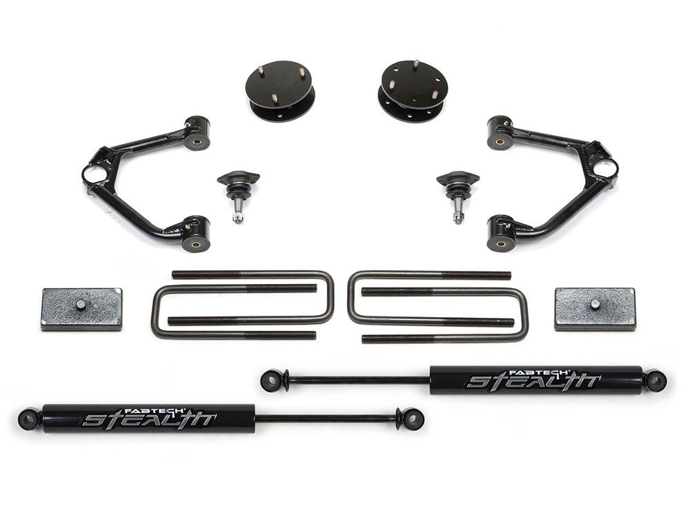 3" 2019-2023 GMC Sierra 1500 4wd Ball Joint UCA Lift Kit by Fabtech