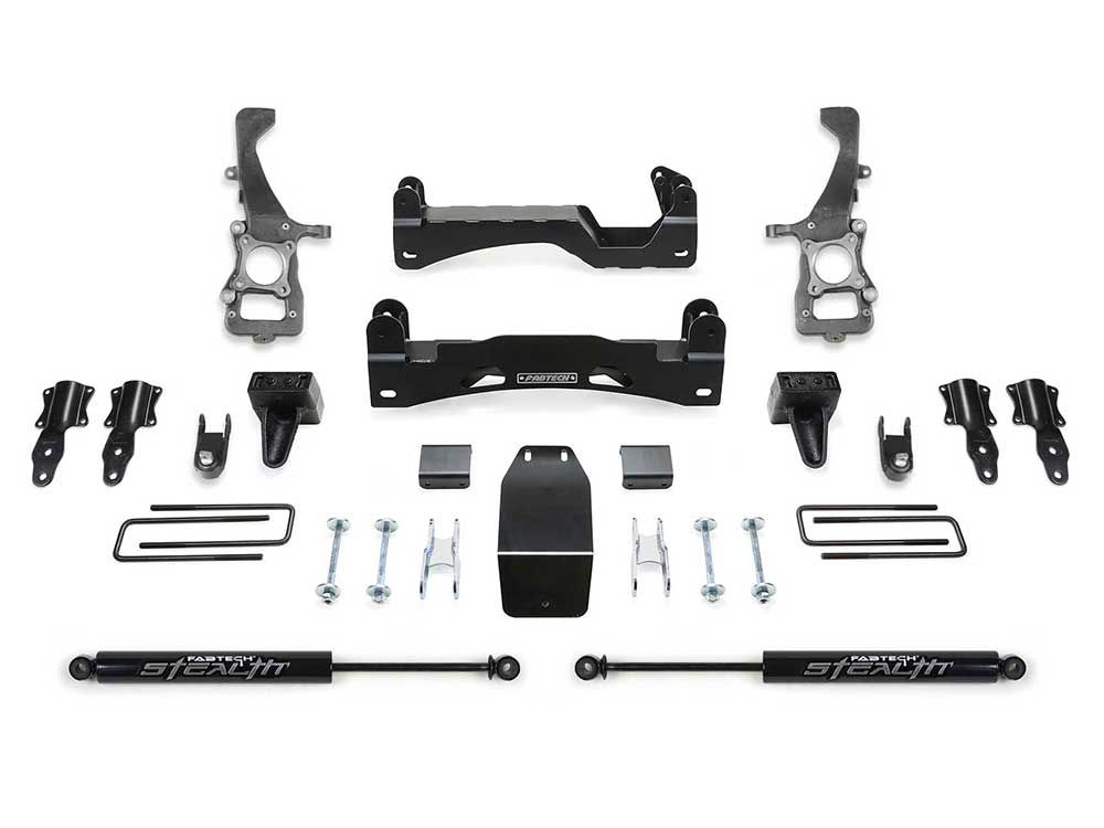 6" 2021-2023 Ford F150 SuperCrew 4WD Lift Kit by Fabtech