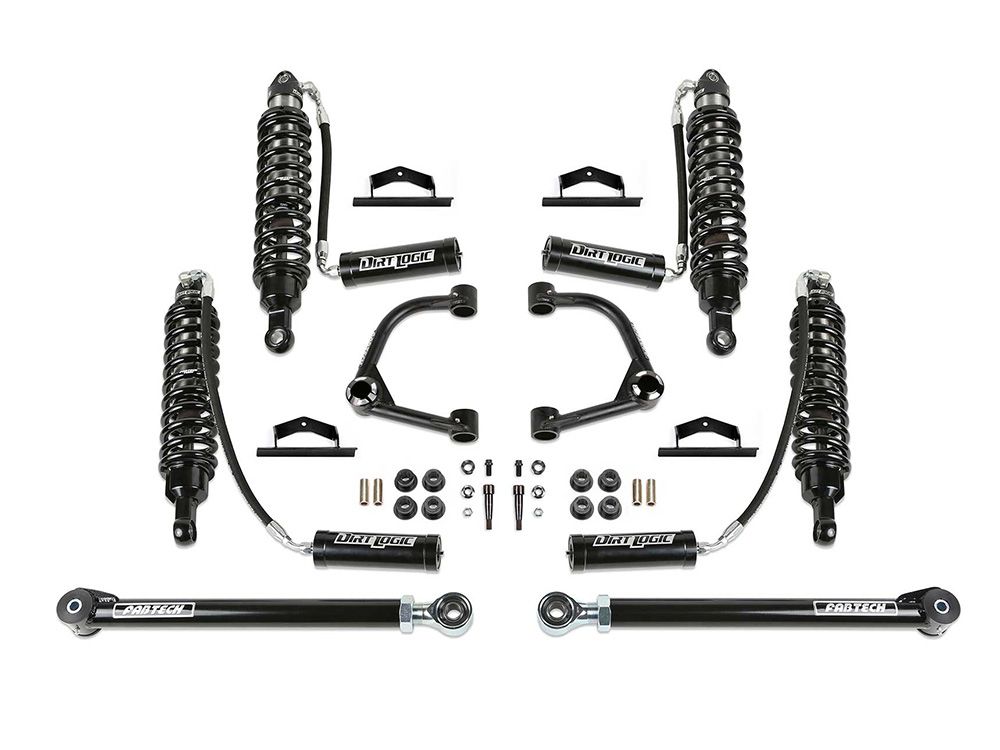 3" 2021-2023 Ford Bronco 4-door 4wd (w/factory Bilstein shocks) Upper Control Arm Lift Kit (w/Dirt Logic 2.5 Coilovers) by Fabtech
