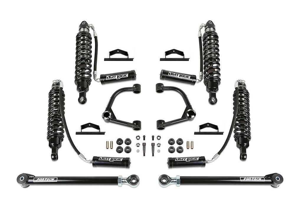 3" 2021-2024 Ford Bronco 4-door 4wd (w/factory Bilstein shocks) Upper Control Arm Lift Kit (w/Dirt Logic 2.5 Coilovers) by Fabtech