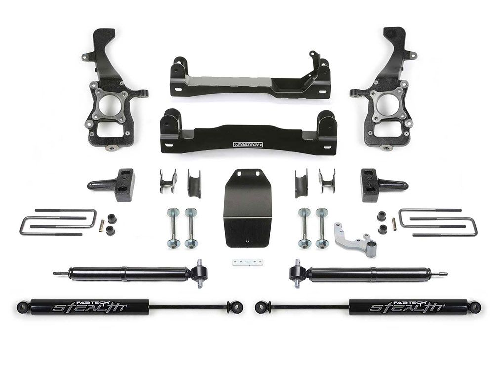 4" 2021-2023 Ford F150 SuperCrew 4WD Lift Kit by Fabtech