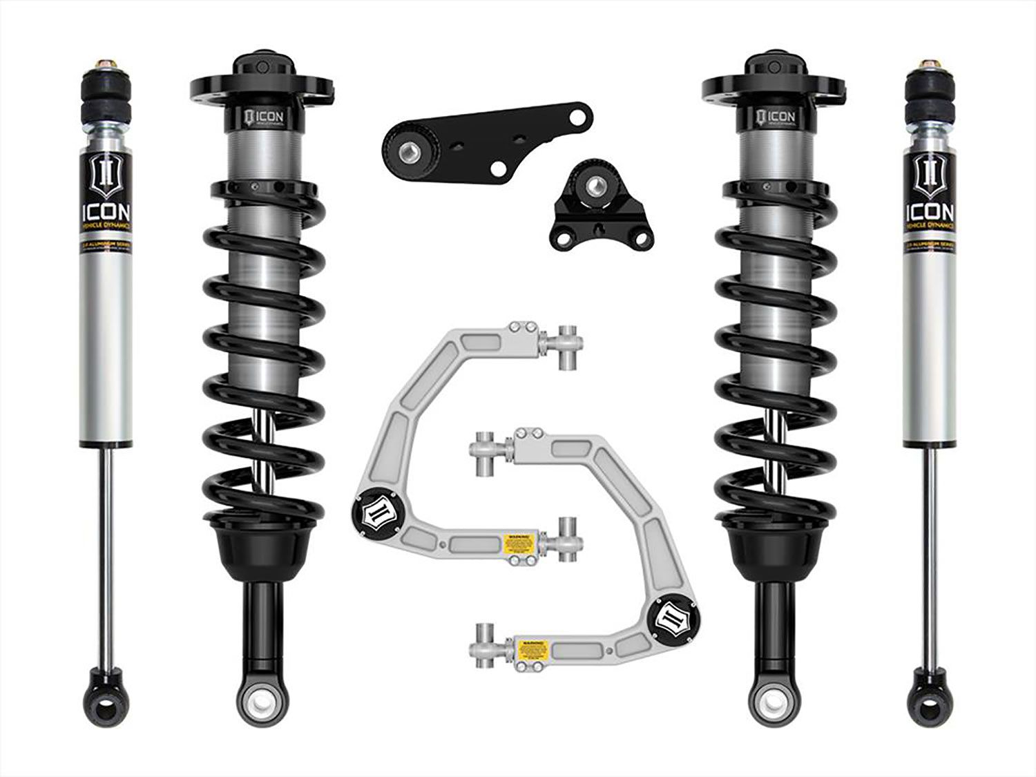 1.25-3" 2024 Toyota Tacoma 4wd Coilover Lift Kit (w/Billet Upper Control Arms) by ICON Vehicle Dynamics - Stage 2