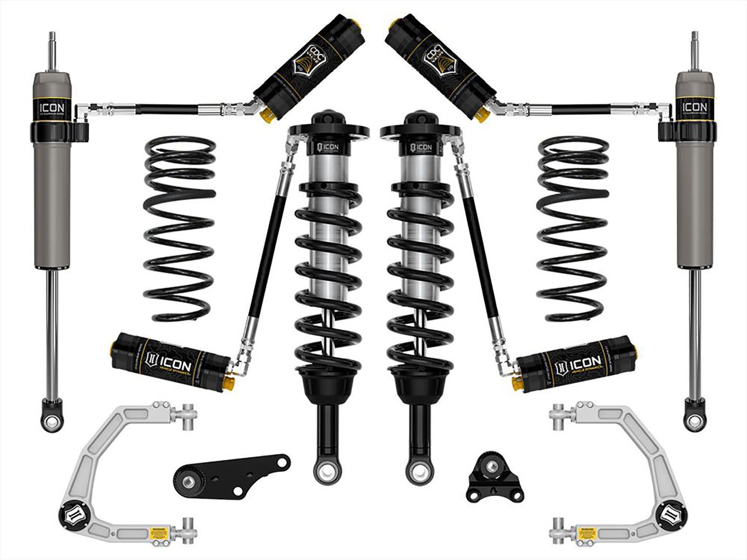 Icon Vehicle Dynamics 2024 Toyota Lift Kit w/Billet Upper