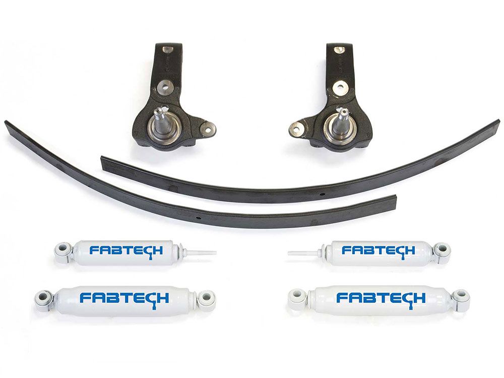 3" 1995-2004 Toyota Tacoma 5 lug 2wd Lift Kit by Fabtech