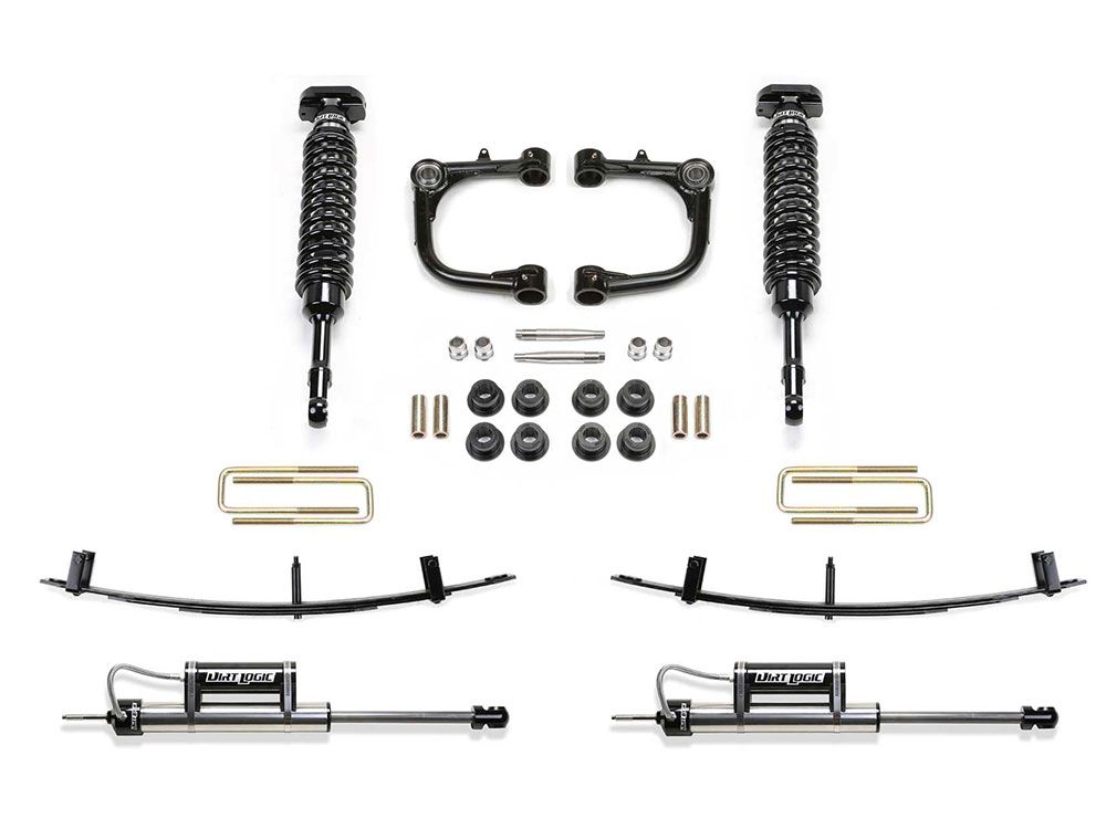3" 2015-2023 Toyota Tacoma 4wd & PreRunner 2wd Dirt Logic CoilOver Lift Kit (w/rear leaf packs) by Fabtech