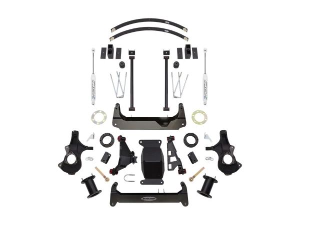 6" 2014-2018 Chevy Silverado 1500 4WD  (w/aluminum or stamped steel control arms) Lift Kit (w/Rear ES9000 Shocks) by Pro Comp