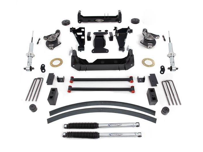 6" 2014-2018 Chevy Silverado 1500 4WD  (w/aluminum or stamped steel control arms) Lift Kit (w/Front & Rear Pro-Runner Shocks) by Pro Comp