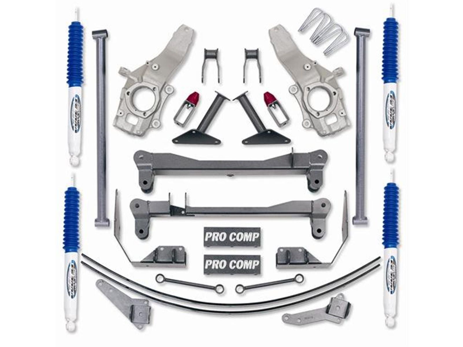 4" 1997-2004 Ford F150 / F250LD 4WD Lift Kit by Pro Comp