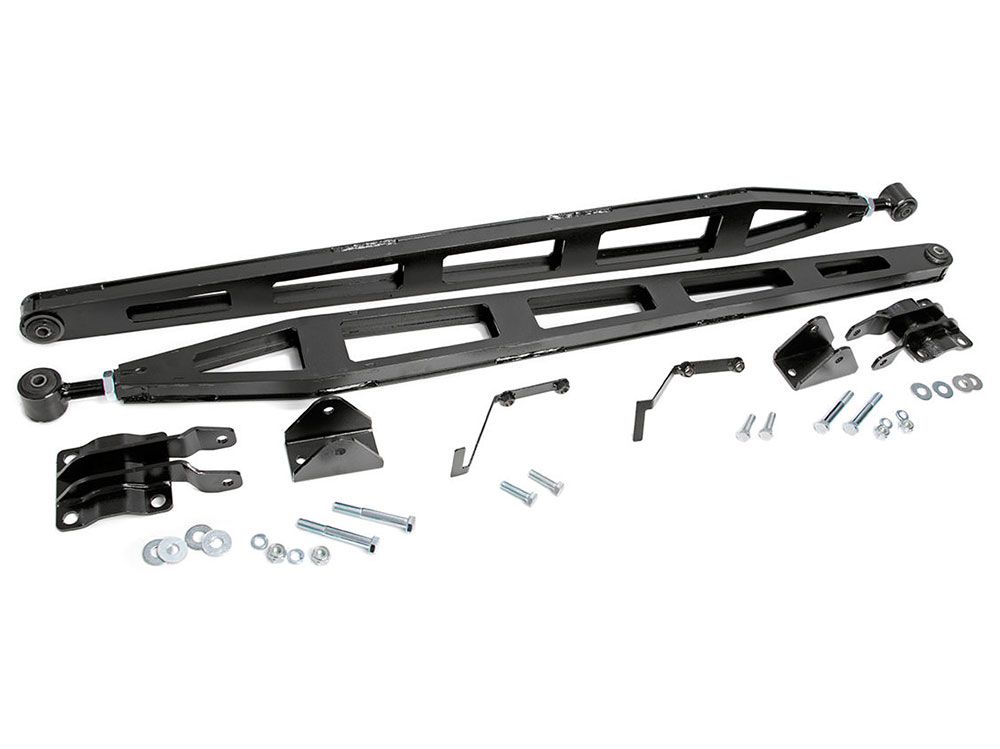 F150 2015-2020 Ford 4WD (w/ 5"-8" Lift) - Rear Traction Bars by Rough Country