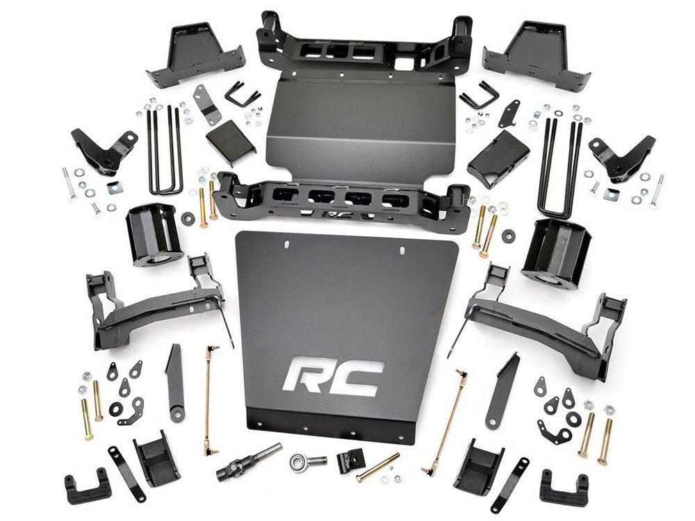 7" 2014-2018 GMC Denali 1500 4WD (w/cast steel factory arms) - Lift Kit by Rough Country