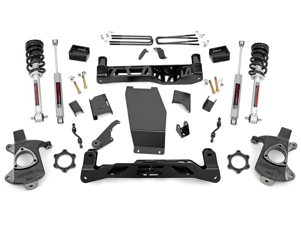 5" 2014-2018 GMC Sierra 1500 4WD Lift Kit (w/lifted struts) by Rough Country