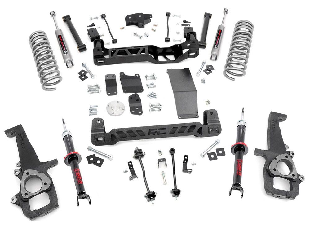 6" 2009-2010 Dodge Ram 1500 4WD Lift Kit (w/lifted struts) by Rough Country