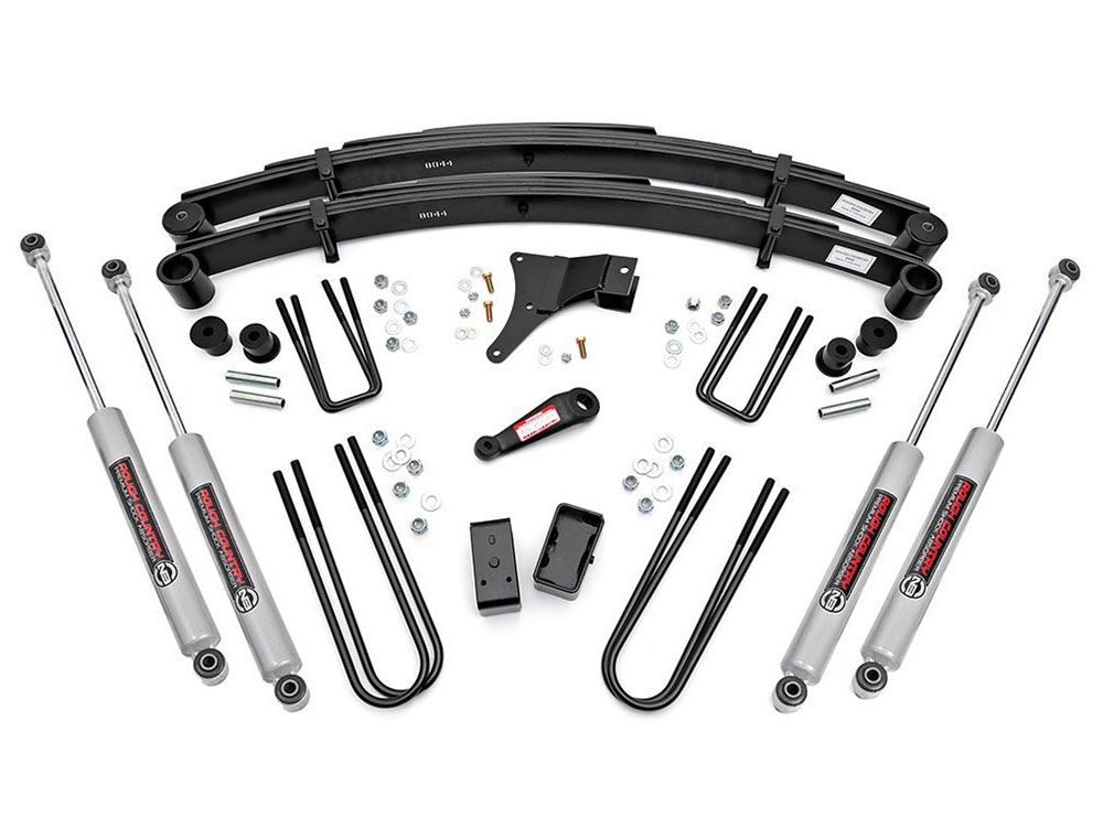 4" 1986-1998 Ford F350 4WD Lift Kit by Rough Country