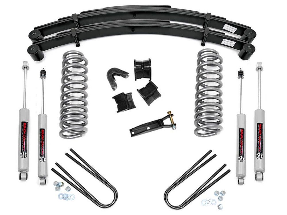 4" 1970-1976 Ford F100 4WD Lift Kit by Rough Country