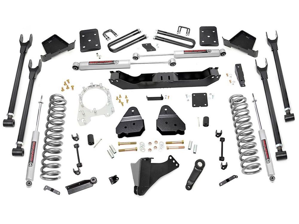 6" 2017-2022 Ford F250/F350 Diesel (w/o overloads)  4WD Lift Kit by Rough Country
