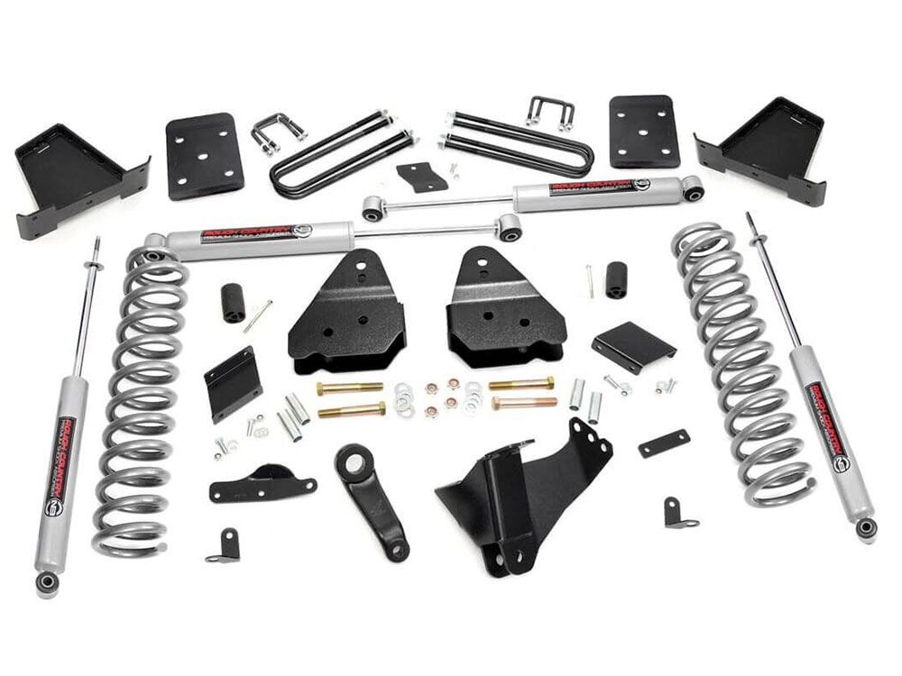 4.5" 2015-2016 Ford F250 Diesel (w/o overloads) 4WD Lift Kit by Rough Country