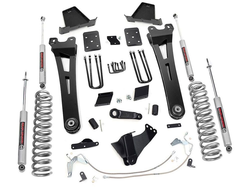 6" 2011-2014 Ford F250 Diesel (w/ overloads) 4WD Lift Kit by Rough Country
