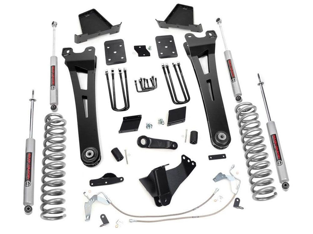 6" 2015-2016 Ford F250 Diesel (w/o overloads) 4WD Lift Kit by Rough Country