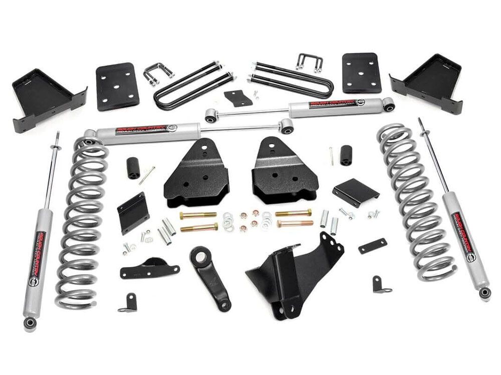 4.5" 2015-2016 Ford F250 Diesel (w/ overloads) 4WD Lift Kit by Rough Country