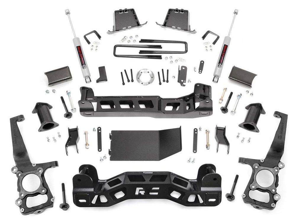 4" 2011-2014 Ford F150 4WD Lift Kit by Rough Country