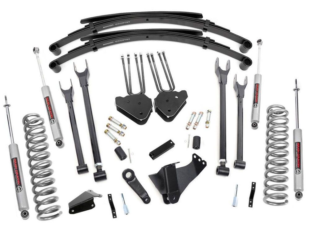 6" 2005-2007 Ford F250/F350 Diesel 4WD 4-Link Lift Kit by Rough Country