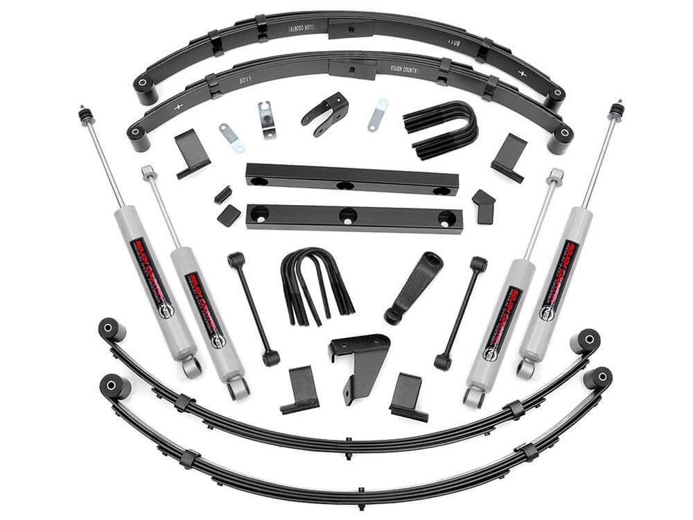 4" 1987-1995 Jeep Wrangler YJ (Manual Steering) 4WD Lift Kit by Rough Country