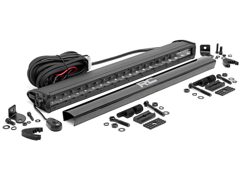 20" Cree LED Light Bar - (Single Row | Black Series) by Rough Country