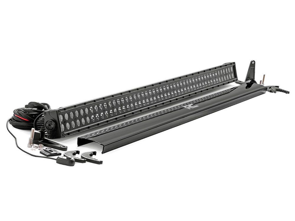 50" Cree LED Light Bar - (Dual Row | Black Series) by Rough Country