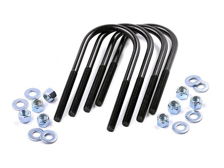 Blazer / Jimmy (fullsize) 4wd 1973-1991 Chevy/GMC - Rear U-Bolt Kit (fits w/3" lift blocks)