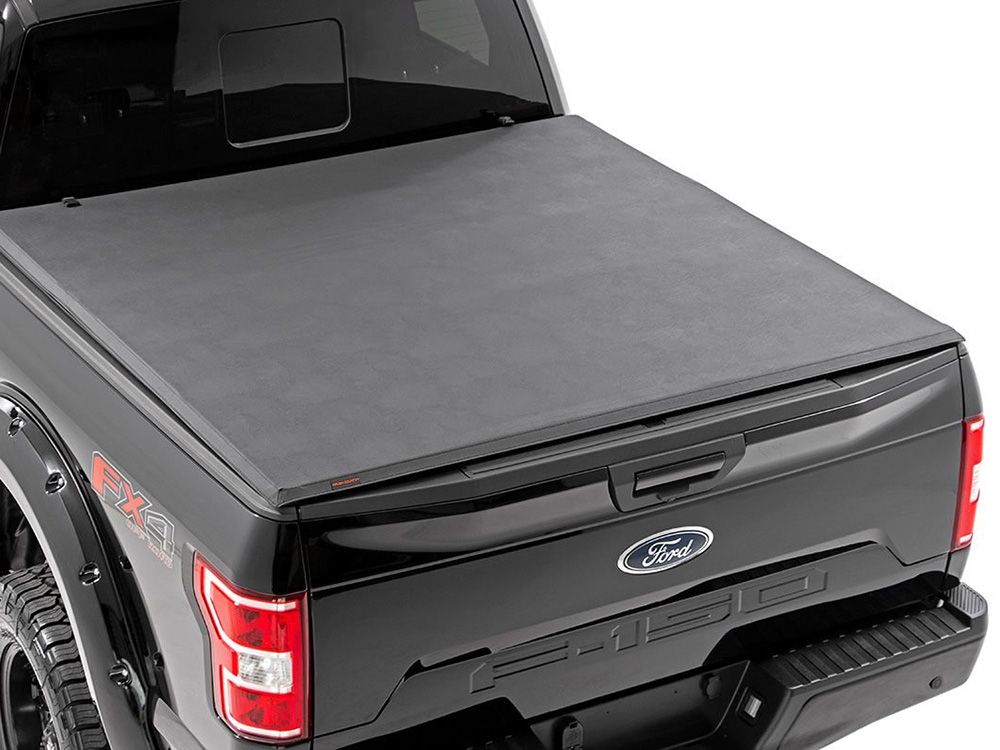 2001-2003 Ford F150 (w/5' 7" bed) Soft Tri-Fold Tonneau Cover by Rough Country