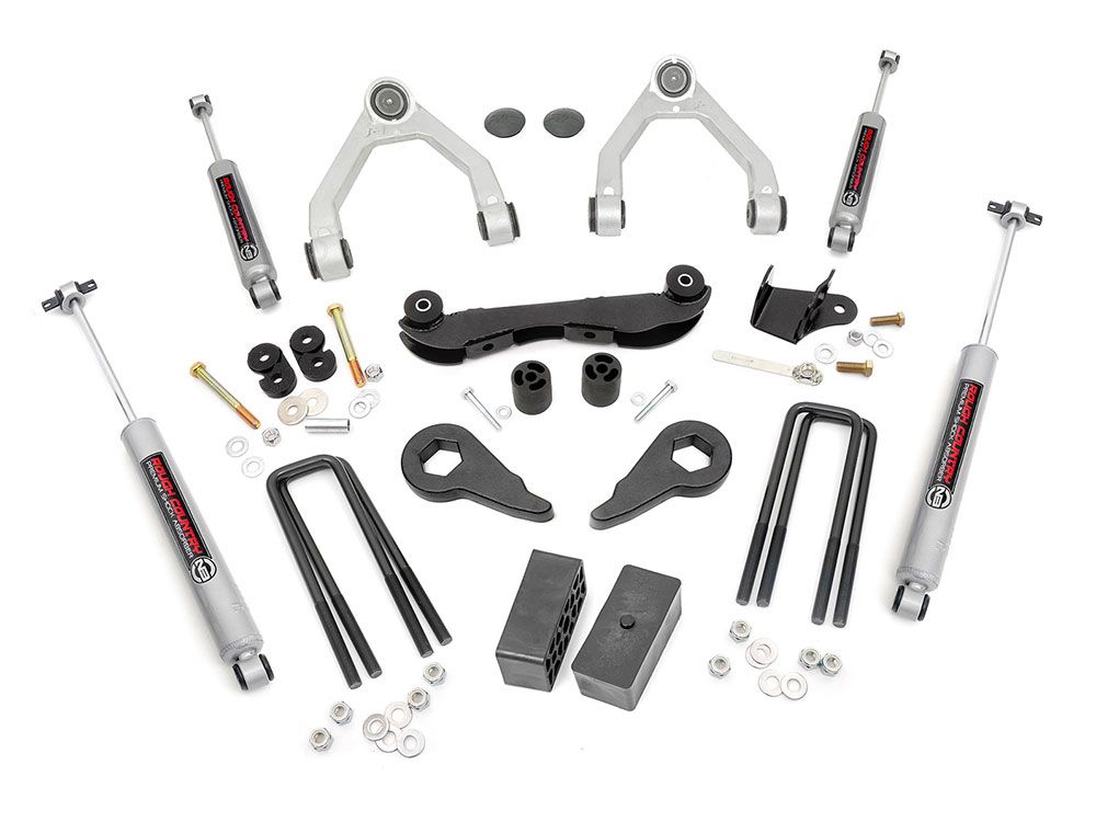 2-3" 1995-1999 Chevy Tahoe 4WD Lift Kit (w/rear blocks) by Rough Country